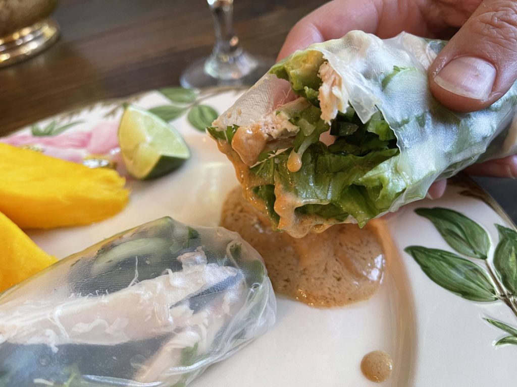 Salad Rolls, fresh spring rolls