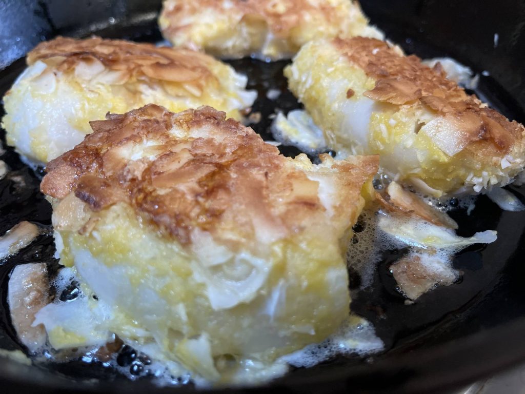 Coconut Battered Fish