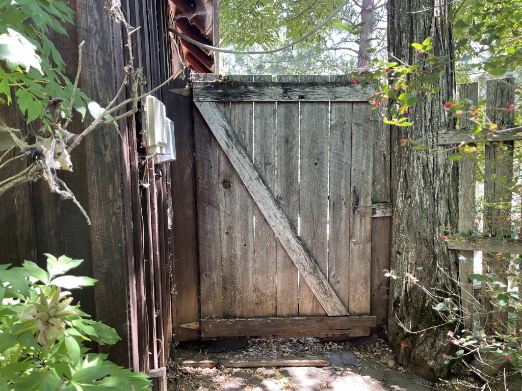 Gate at Chocolate Box Cottage