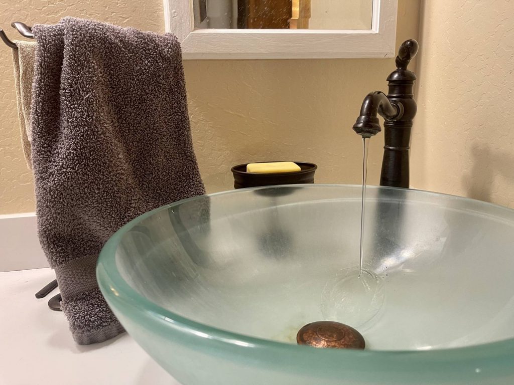 Two days of very low water pressure in the house