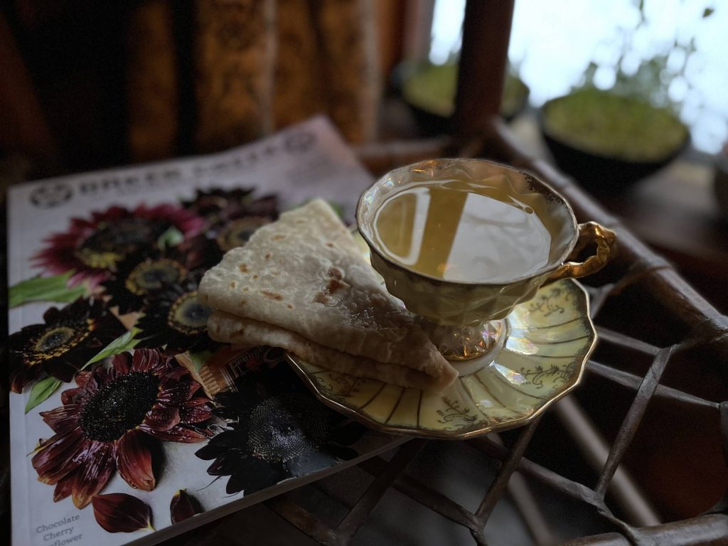 Tea and lefse