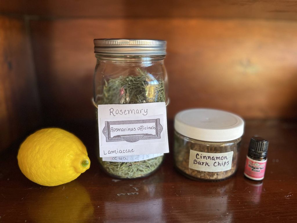 items for olfactory training