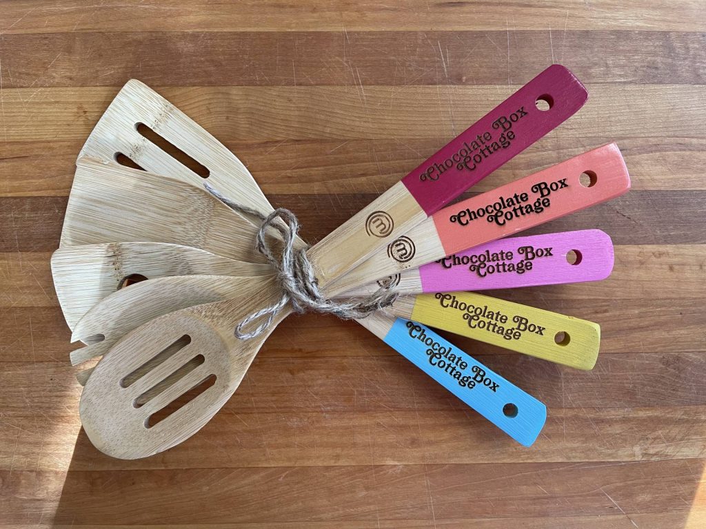 Bamboo cooking utensils