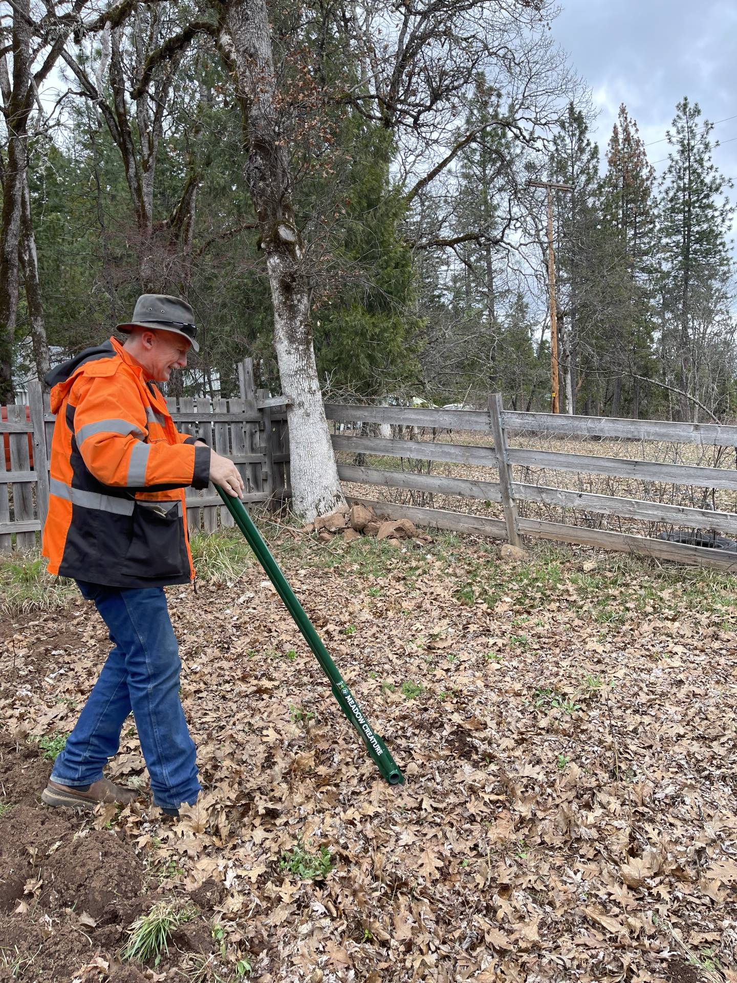 broadfork in operation