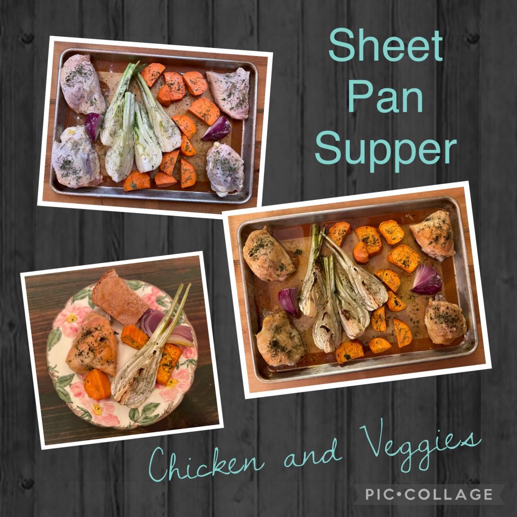 Sheet pan supper