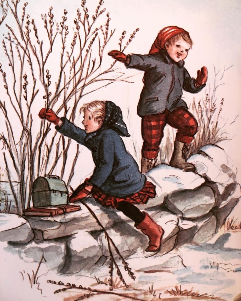 Tasha Tudor's Pussywillows