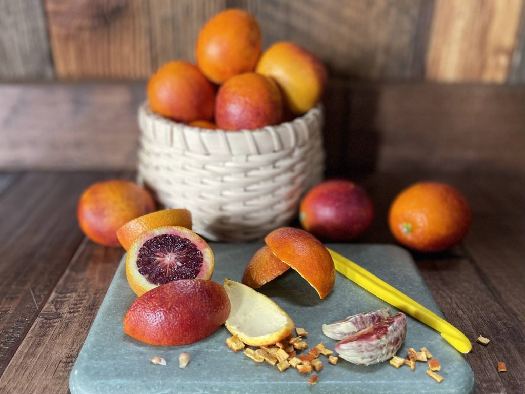 Blood orange composition