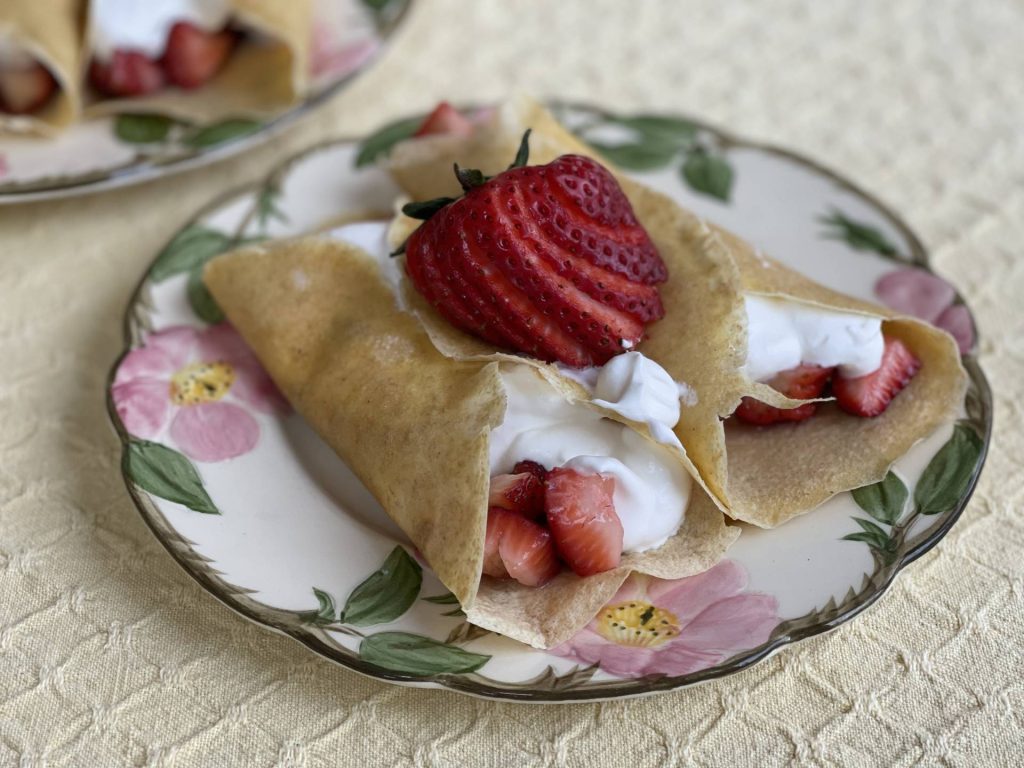 Strawberry Crepes