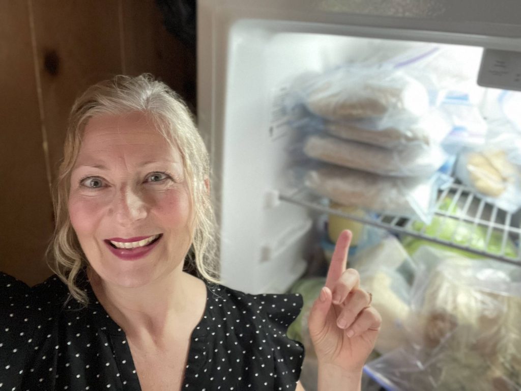 Freezer bread dough and Michele