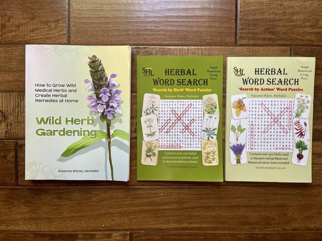 herb books by Suzanne Shires