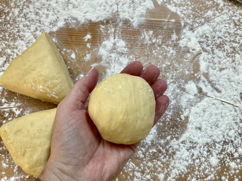 knoephla noodle dough