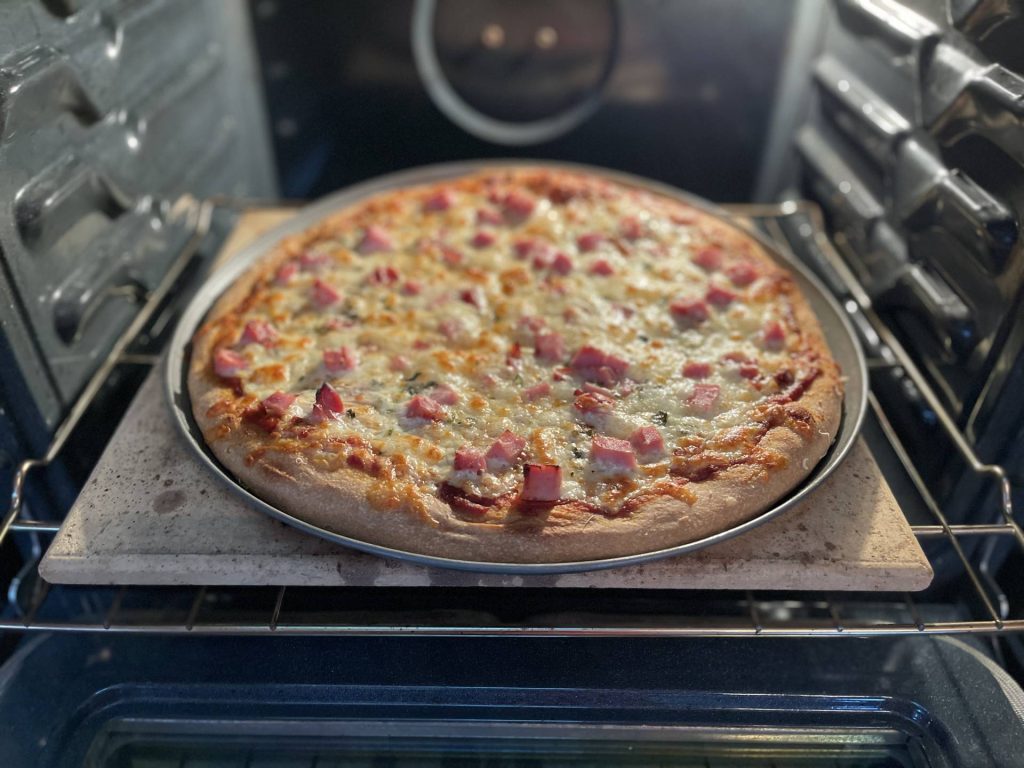 Homemade pizza