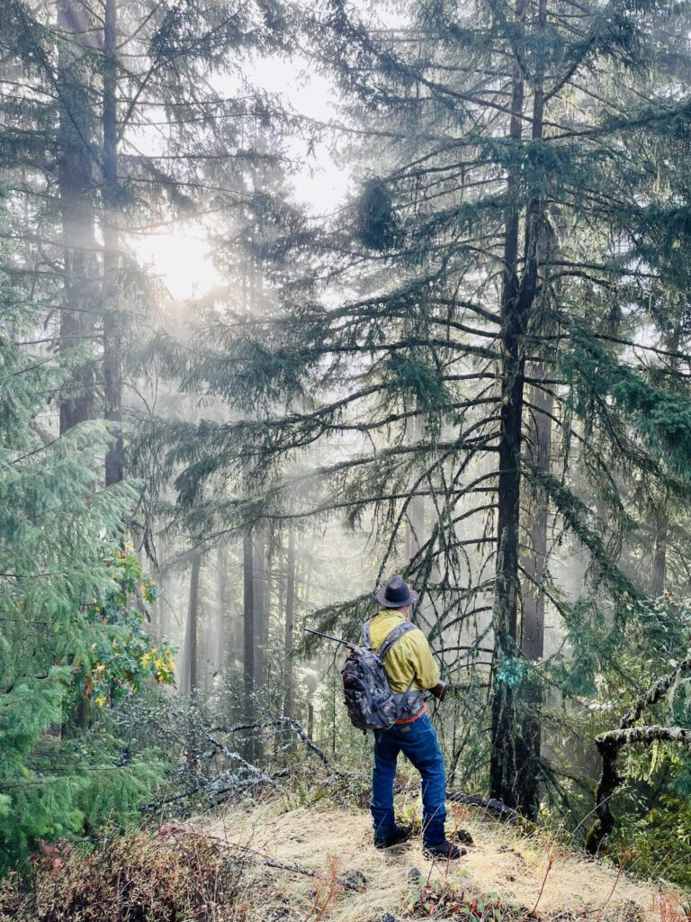 spectacular view while deer hunting