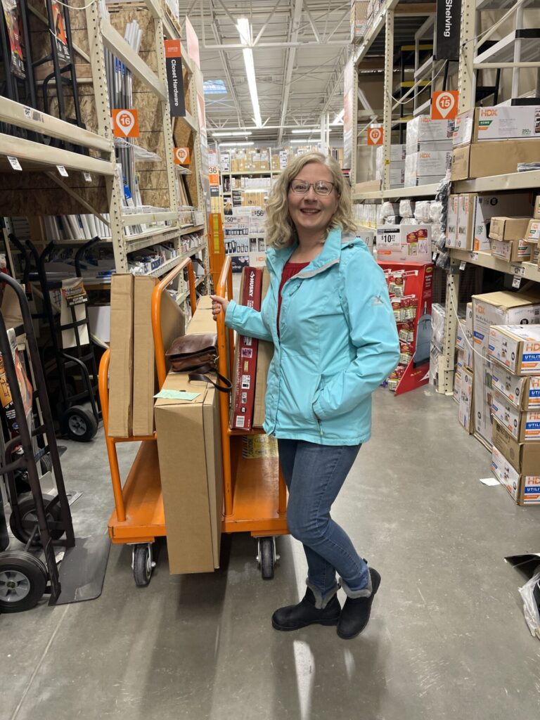 Michele at Home Depot
