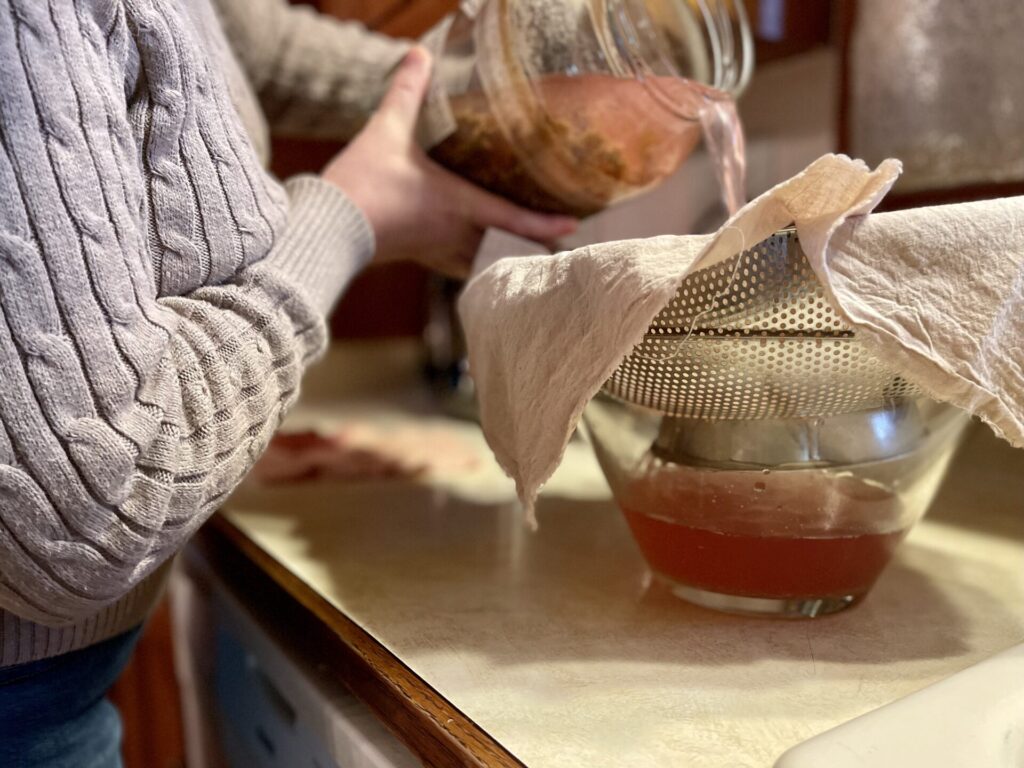 Persian basil vinegar