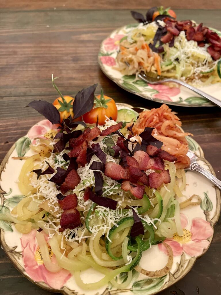 Spiralized Veggie Noodle Ramen