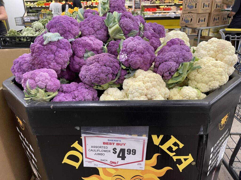 purple cauliflower