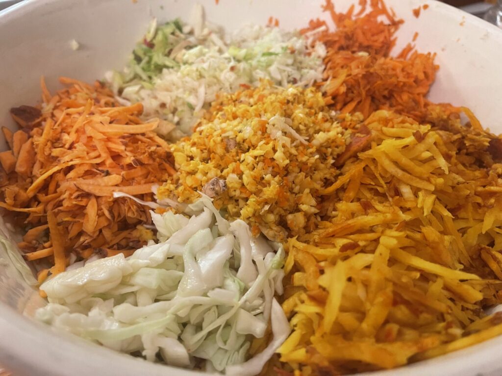 prepared veggies golden sauerkraut