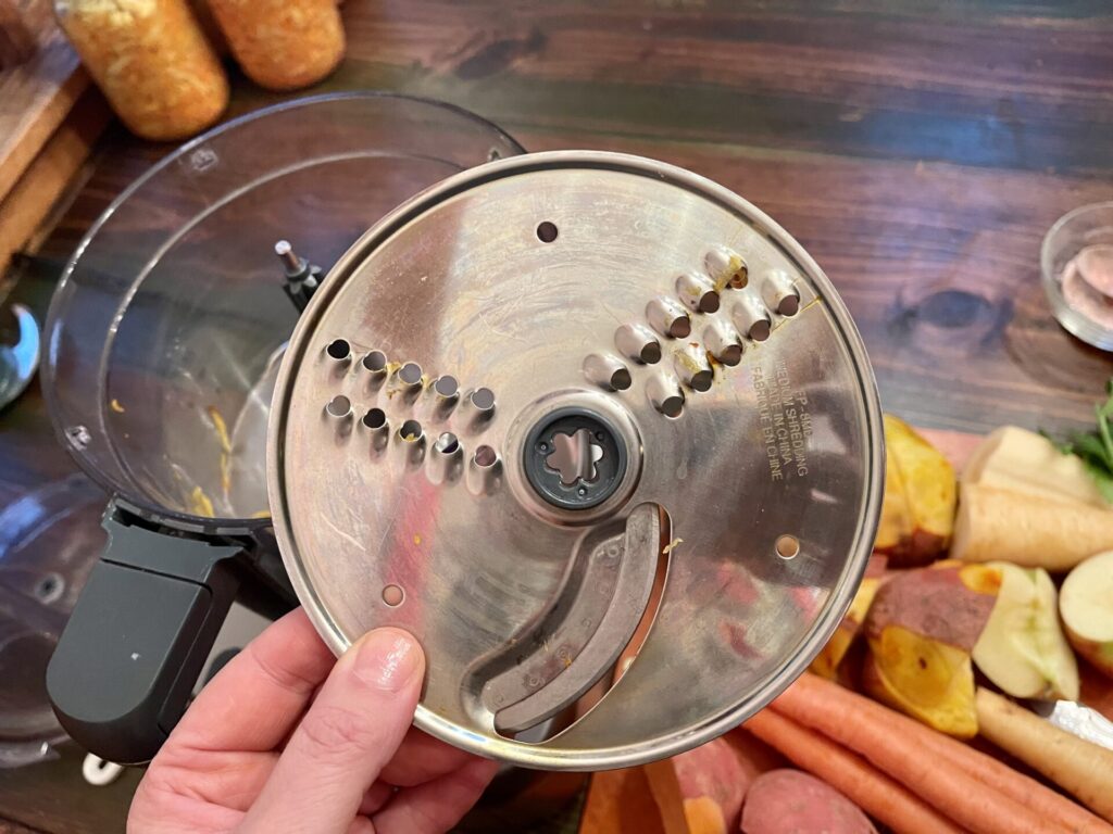 food processor grating disk
