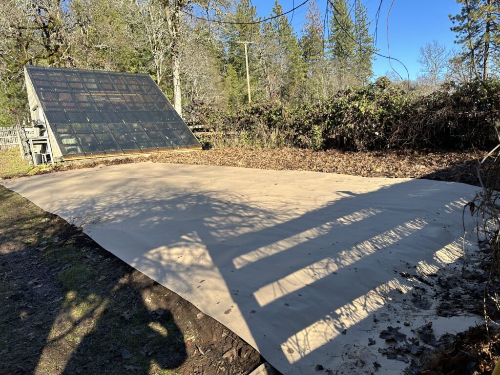 paper, part 2 in garden