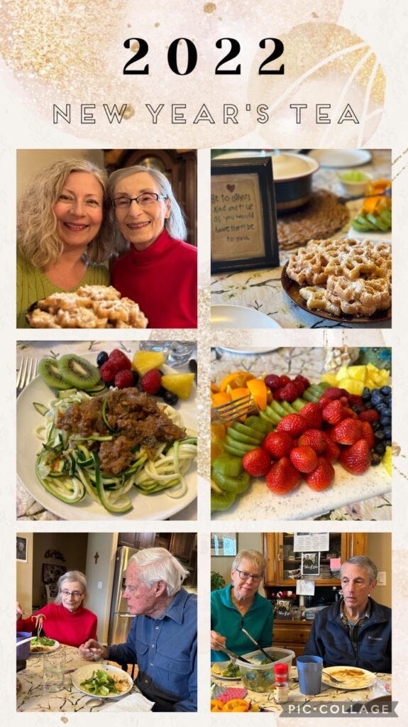 New Year's Tea at Mom's