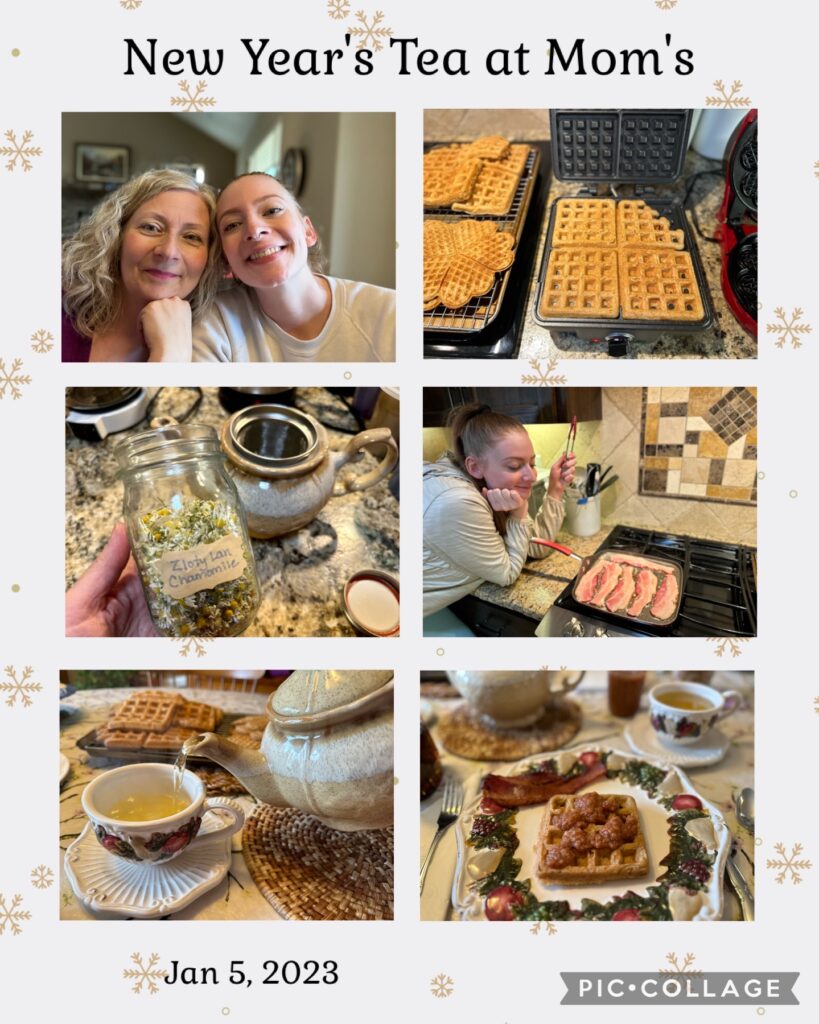 New Year's Tea at Mom's