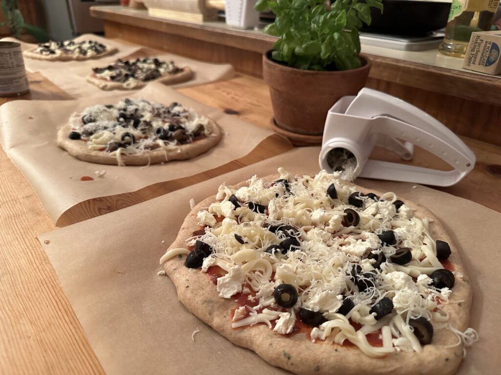 All the glorious toppings