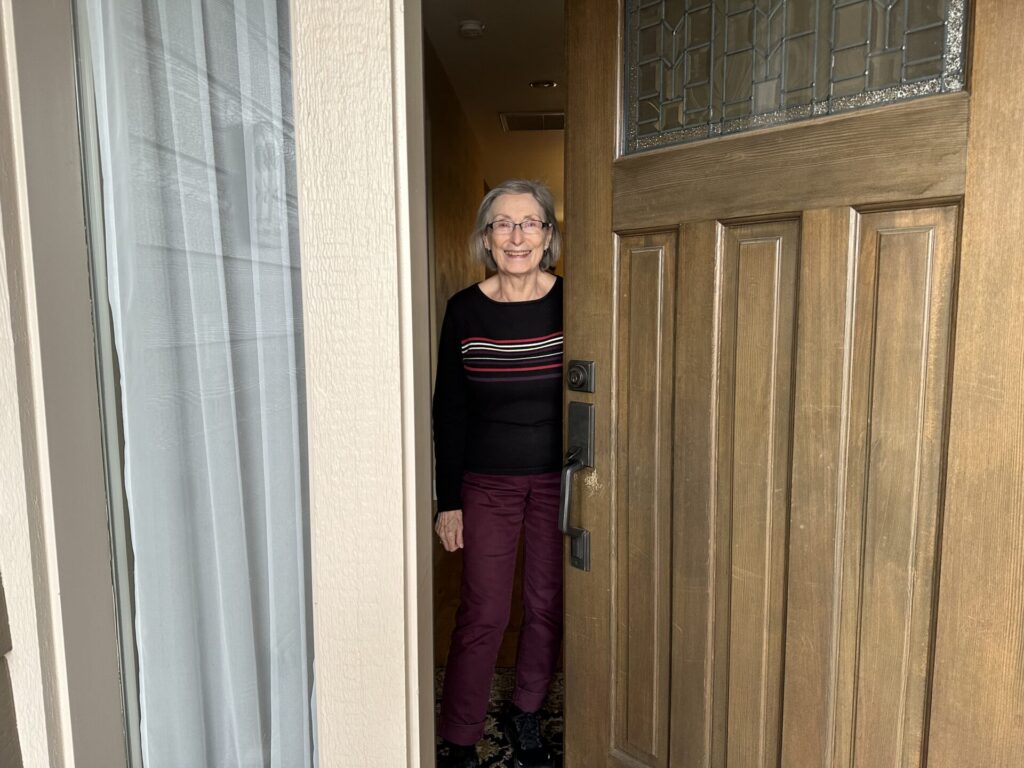 Mom's delight is evident